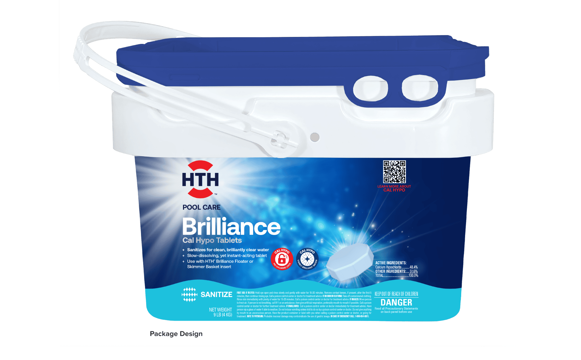 HTH Pool Care Packaging