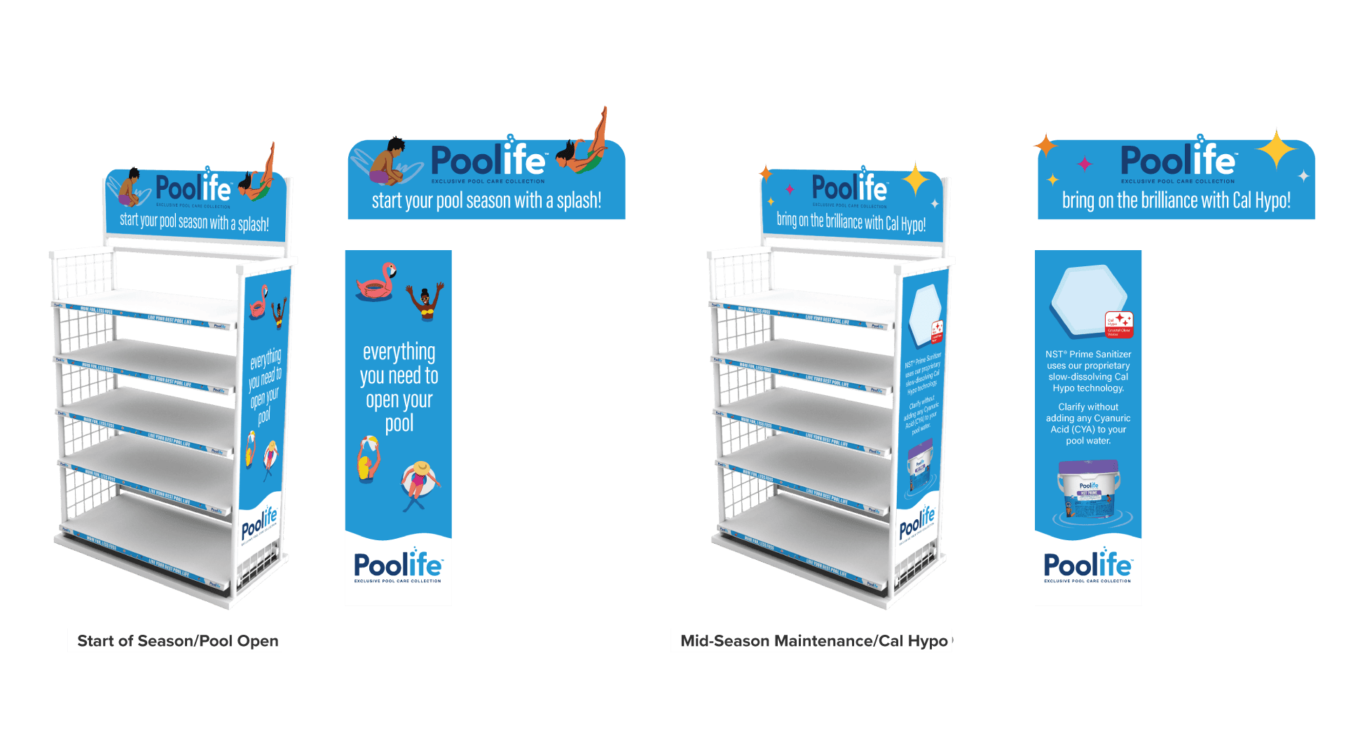 Poolife Product Displays