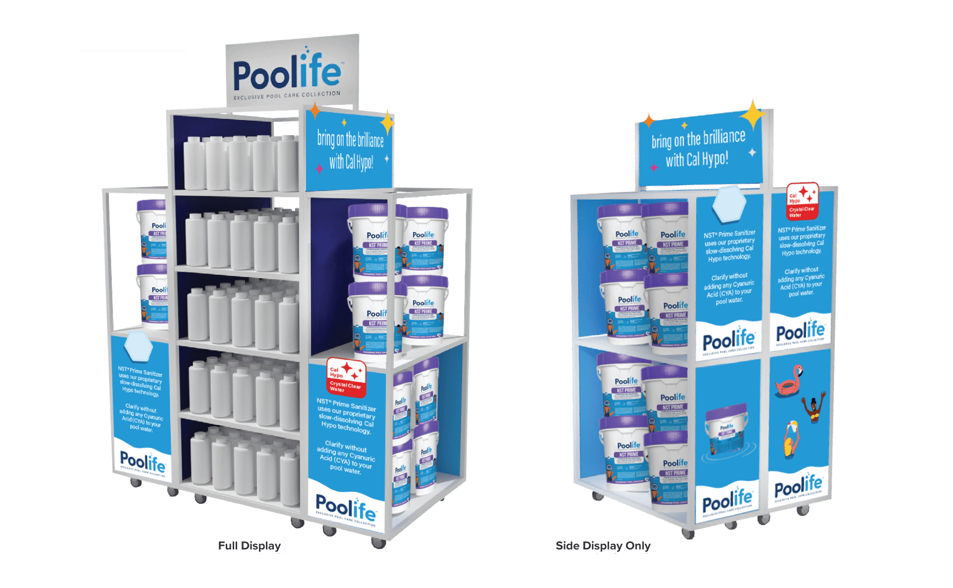 Poolife Product Displays